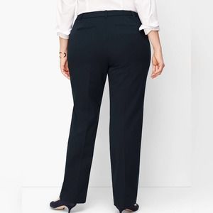 Talbots Woman Refined Bi-Stretch Barely Boot Pants, Dark Navy
